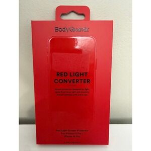 BodyGuardz Red Light Converter Privacy Screen Protector iPhone 17 Pro / 16 Pro